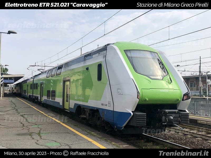 Elettrotreno ETR 521.021 Caravaggio Trenord