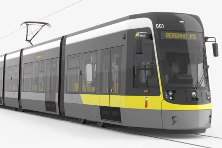 Nuovi Tram Skoda per TEB Bergamo linea T2
